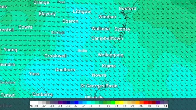 Sydney is bracing for its wettest day in three months. Picture: Weatherzone