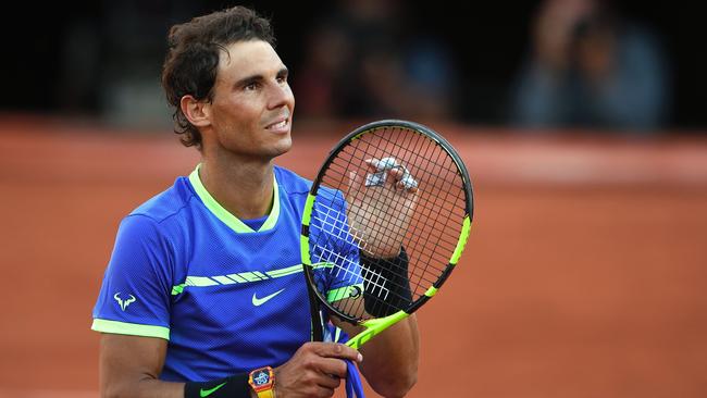 Nadal crushed Thiem in straight sets.