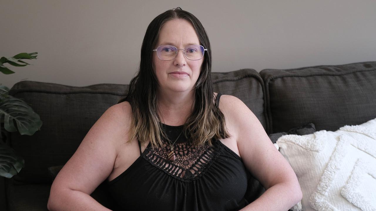 Nicole Holt is frustrated over her dealings with the National Disability Insurance Agency. Picture: Mark Wilson.