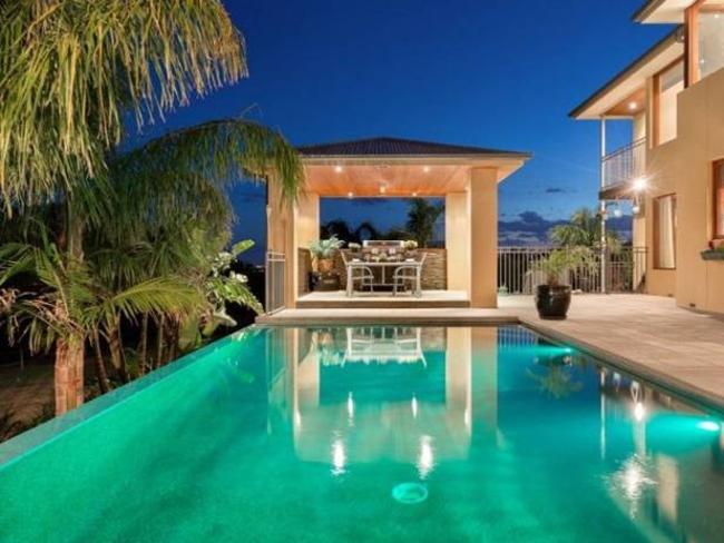 The luxury Narre Warren home has an infinity pool. Picture: Supplied