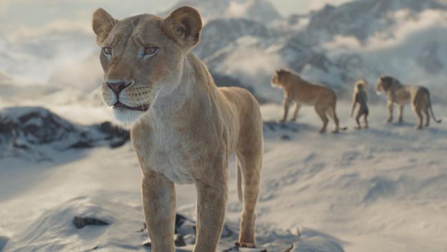 Sarabi (voiced by Tiffany Boone), in Mufasa: The Lion King.