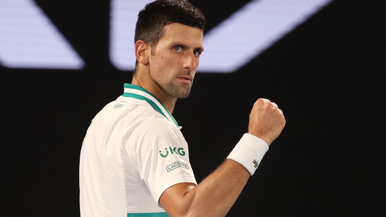 Australian 2021: Novak Djokovic Aslan Karatesev to reach final | Courier Mail
