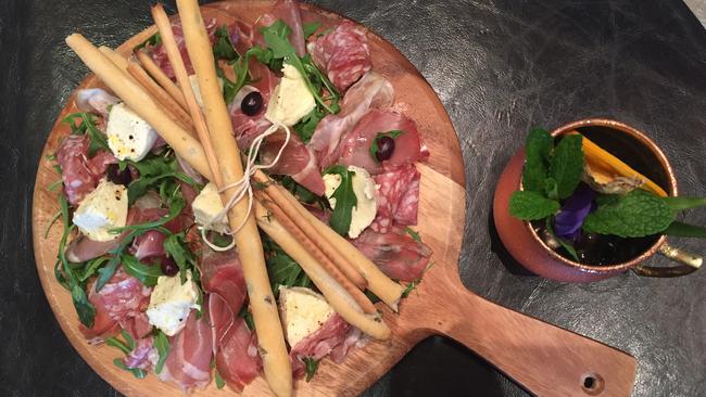 Sharing board at The Flying Trunk