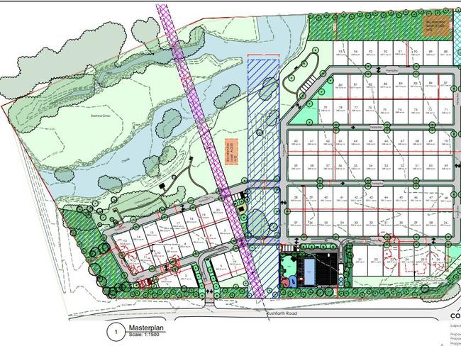 252-298 Rushforth Rd, South Grafton layout proposal