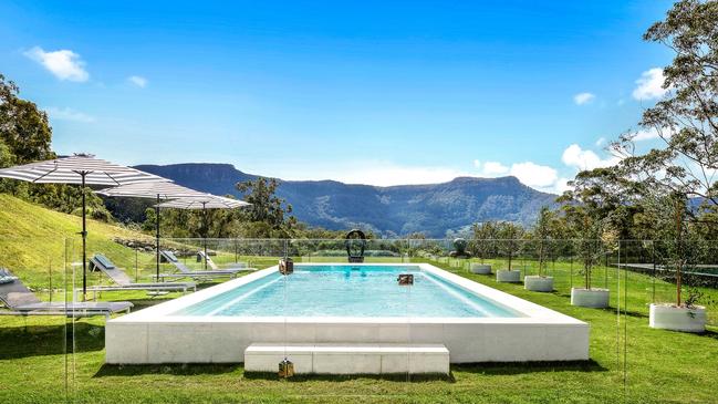 'Black Star' house, boutique luxury accommodation in Kangaroo Valley, NSW. Picture: Kangaroo Valley Escapes