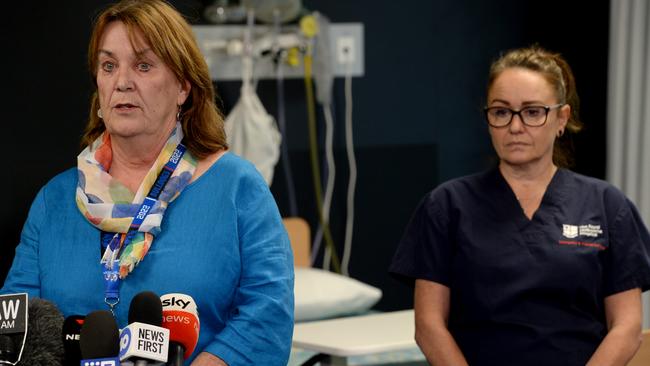 Lisa Fitzpatrick, state secretary of the Australian Nursing and Midwifery Federation (Victorian Branch), is in negotiations with the Allan government. Picture: Andrew Henshaw