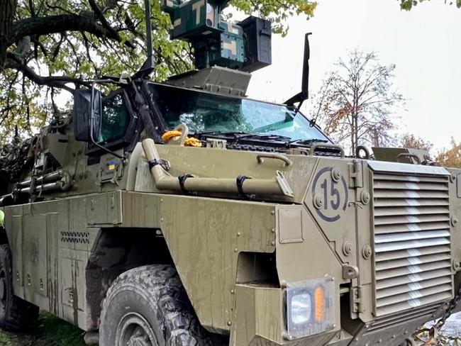 Bushmaster Armoured Vehicle with Remote Weapon System