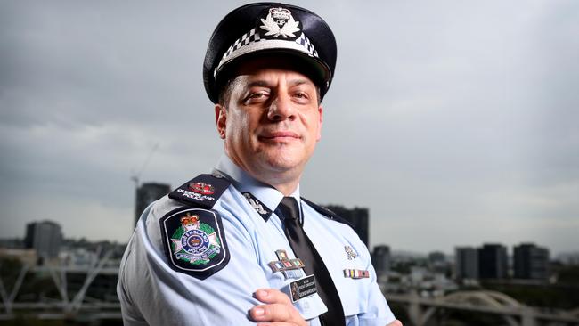 Assistant Commissioner George Marchesini is the Youth Crime Taskforce Commander. Picture: Steve Pohlner