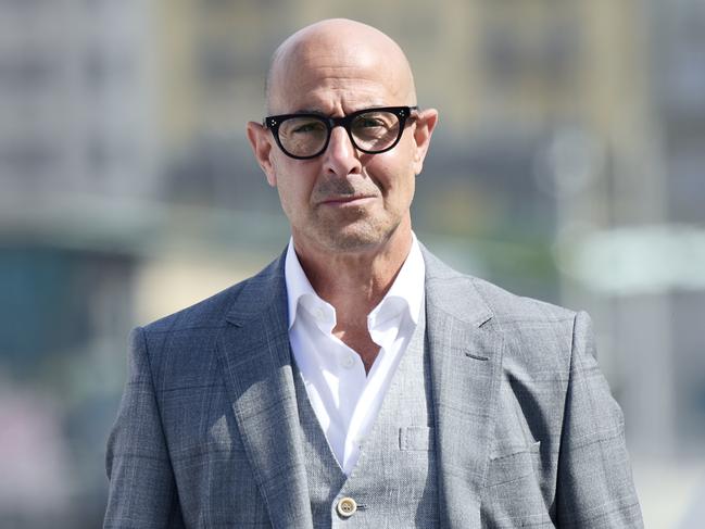 SAN SEBASTIAN, SPAIN - SEPTEMBER 24:  Actor Stanley Tucci attends "La Fortuna" photocall during 69th San Sebastian International Film Festival at Kursaal Palace on September 24, 2021 in San Sebastian, Spain. (Photo by Carlos Alvarez/Getty Images)