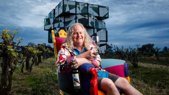 Chester Osborn at d'Arenberg Cube, which is about to celebrate its fifth anniversary. Picture: Matt Turner