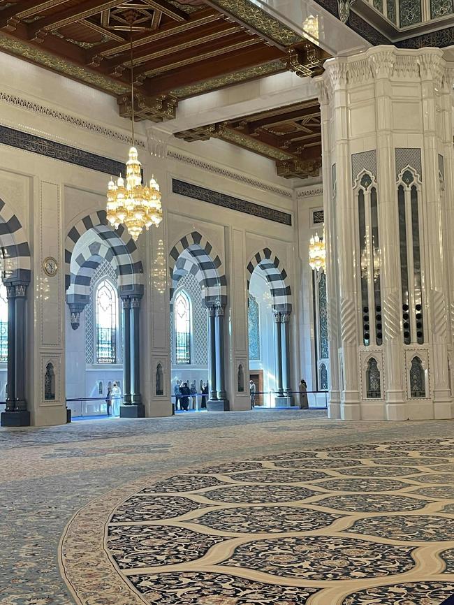 The Grand Mosque Qaboos. Picture: Natalie Brown/news.com.au