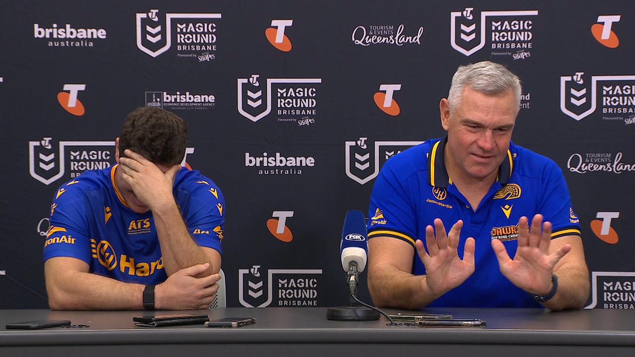 Jason Ryles avoided questions about officiating.