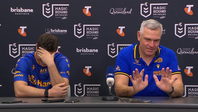 Jason Ryles avoided questions about officiating.