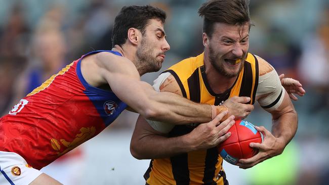 Jack Fitzpatrick suffered a career-ending concussion against Brisbane earlier this year. Picture: Getty