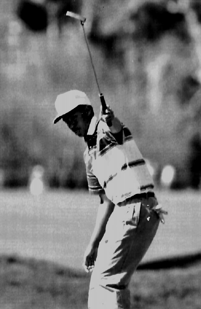 Woods, 16, during the 1992 Los Angeles Open.