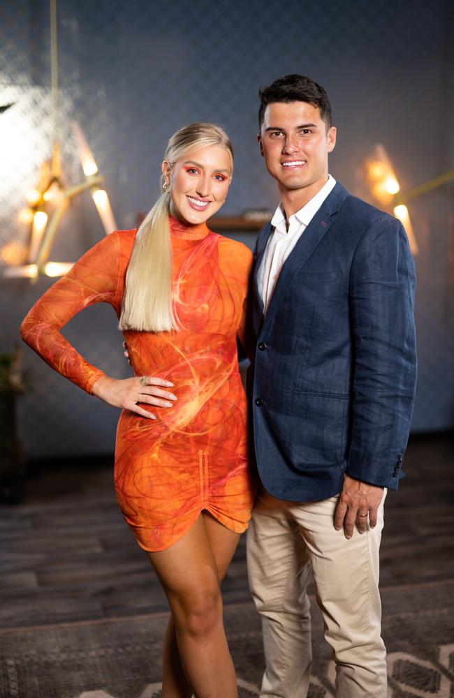 MAFS 2022: Samantha Moitzi and Al Perkins Picture: Supplied