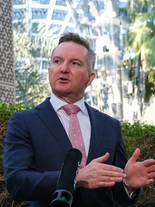 Energy Minister Chris Bowen