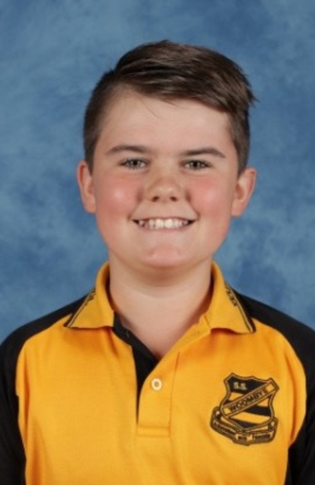 Woombye State School captain Parker James