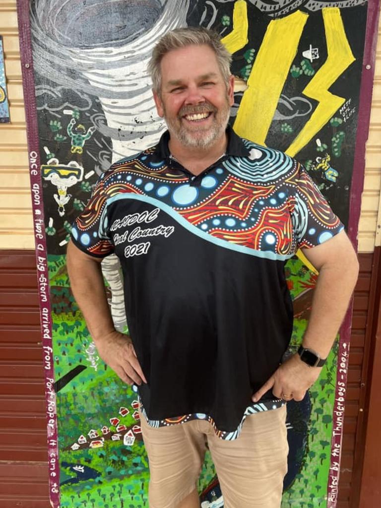 Former Ngukurr School principal Gavin Fraser has taken the helm at Tennant Creek High School. Picture: Facebook / Ngukurr School