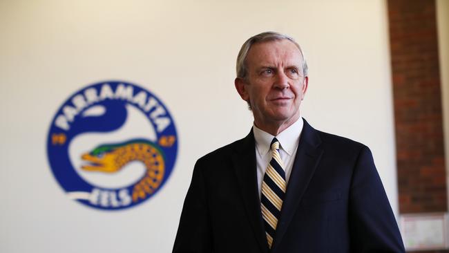 Parramatta Eels CEO Bernie Gurr at the Eels Football Club offices. Picture. Phil Hillyard