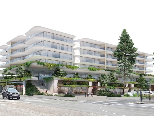 New plans  have been revealed to transform an ageing supermarket site next to a popular beach into a large residential apartment complex with a restaurant. A development application has been submitted to Bayside Council for construction ofÂ a six storey mixed-use development with a retail space, residentialÂ accommodation and a food and drink premises, above three storeys of basement carparking, at 277 The Grand Parade, Ramsgate Beach. The proposal will include the demolition of the building housing Coles supermarket currently on the site. Picture: Supplied