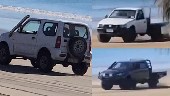 Police are calling for assistance to identify three vehicles allegedly involved in two serious crashes on Coonarr Beach.