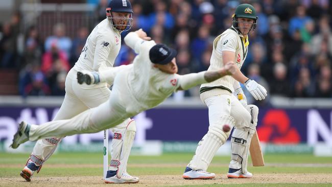 Labuschagne has now posted a half century in each of his first four Ashes innings.