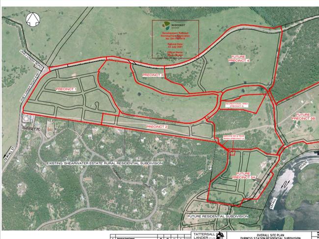 The HCCPP has refused a 226-lot subdivision near Tea Gardens.