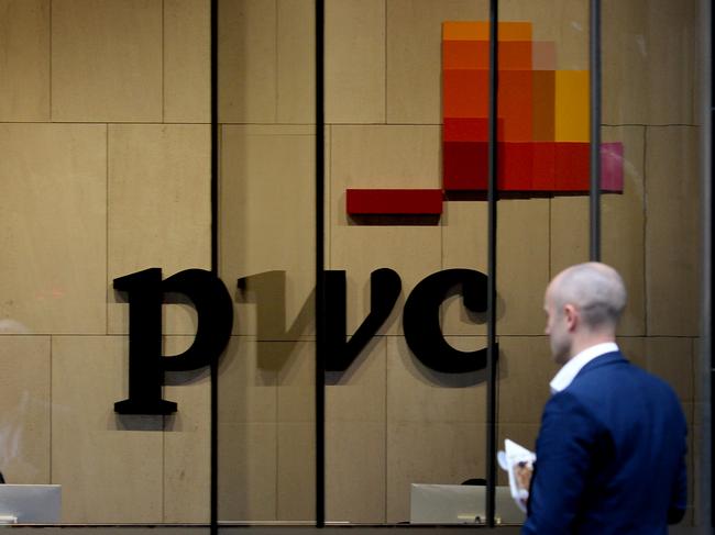 MELBOURNE, AUSTRALIA - NewsWire Photos MAY 29 2023: Generic images of PWC Melbourne corporate office lobby at 2 Riverside Quay, Southbank. Picture: NCA NewsWire / Andrew Henshaw