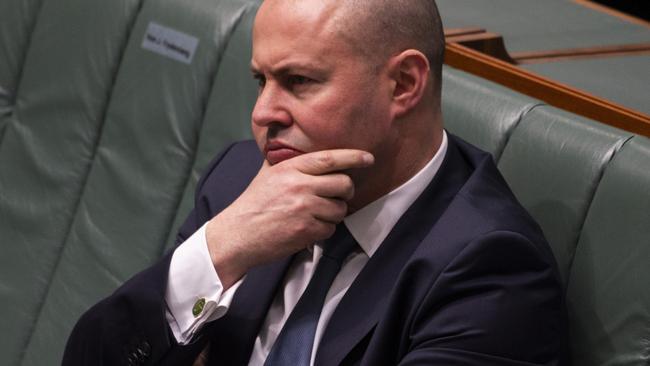 Treasurer Josh Frydenberg has taken a step in overcoming the defence errors. Picture: Martin Ollman