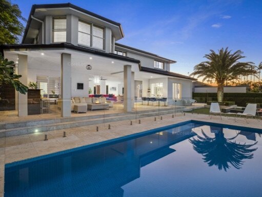 Tammy Hembrow is the buyer of the $2.88 million Broadbeach Waters property.