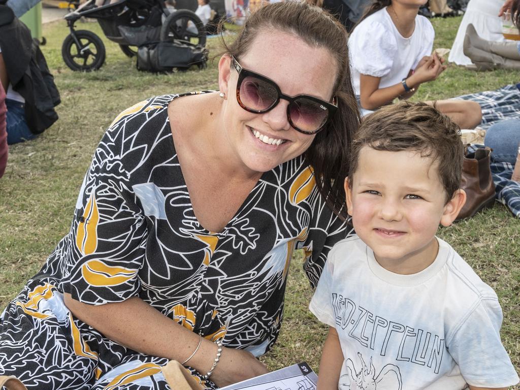 Belinda and Axel Mott. Meatstock 2023 at Toowoomba Showgrounds. Saturday, April 15, 2023. Picture: Nev Madsen.