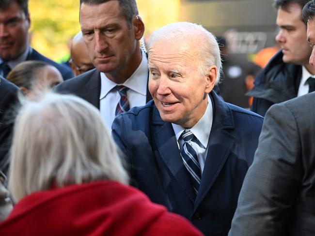 US President Joe Biden described Liz Truss as “a good partner” to the US. Picture: AFP