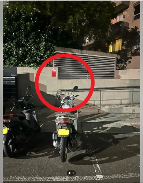 The driver of a motorised scooter that racked up almost $1000 of fines from parking in the same spot has sparked tense debate online.