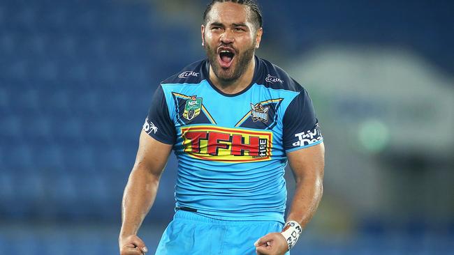 Konrad Hurrell has been a fan favourite during his time on the Gold Coast. Photo: Getty Images