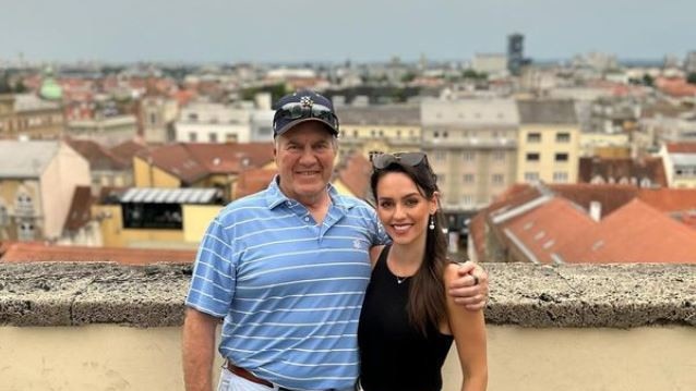 Bill Belichick and girlfriend Jordon Hudson.