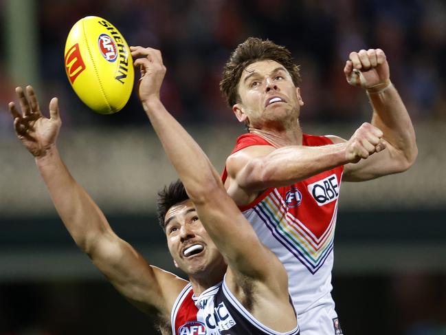 Dane Rampe has signed a two-year extension with the Swans. Picture: Phil Hillyard