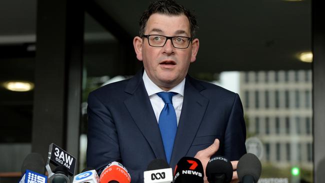 See Premier Daniel Andrews school anti-Christian hypocrites on Thorburn. Picture: Andrew Henshaw