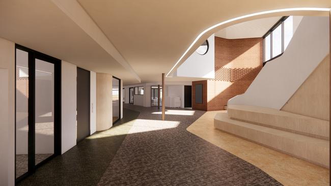 The school will have a capacity of 1675 once works are complete. Picture: Swanbury Penglase Architects.