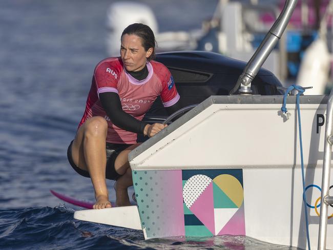 Tyler Wright at this year’s Olympics. Picture: Getty Images