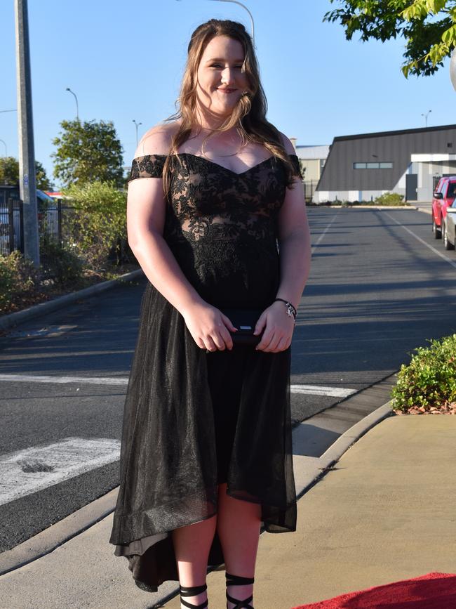Caytlyn Wilson at the Mackay Northern Beaches State High School formal, on Saturday October 17. Picture: Zizi Averill
