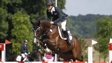 Daiko Chujo heads over the jumps. Pic courtesy Racing NSW