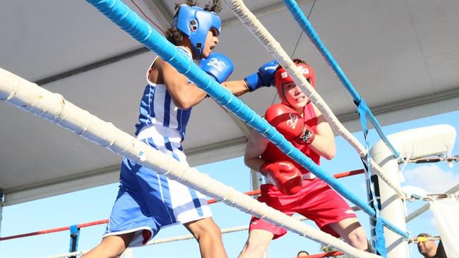 Hervey Bay tradies downed tools and donned boxing gloves for the inaugural Tradies Fight Night at the Hervey Bay Sports Club on Saturday, June 10. Photos by Georgia's photography.