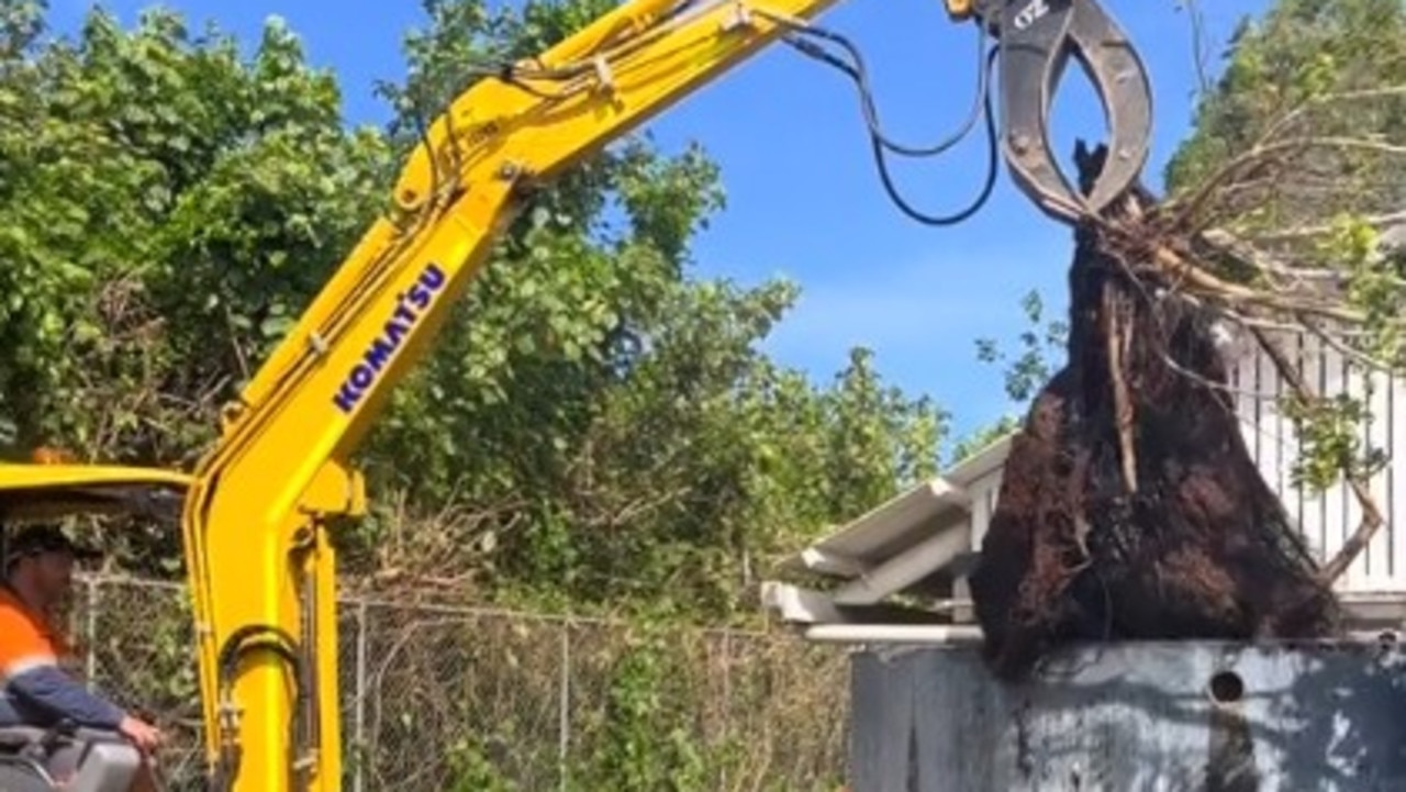 It would have been impossible to remove without heavy machinery. Source: BigCountryEarthworks/TikTok