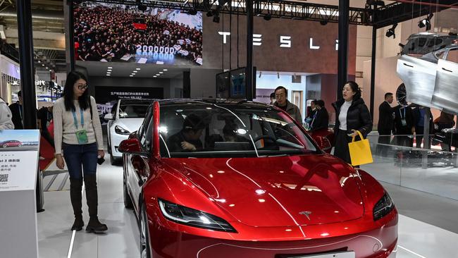 CATL is set to supply battery cells and packs to Tesla’s Shanghai plant for Megapack, its energy storage product. Picture: AFP