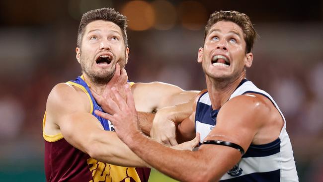 Brisbane might not need Stefan Martin anymore, but Western Bulldogs could sure use an experienced ruckman like him to help Tim English. Picture: Getty Images