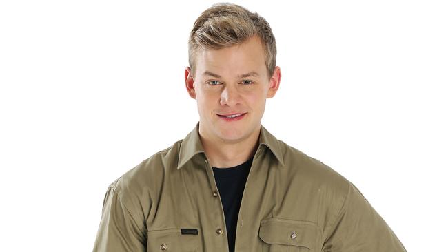 Joel Creasey as he prepared to take part in <i>I'm A Celebrity ... Get Me Out of Here!</i> in 2015.