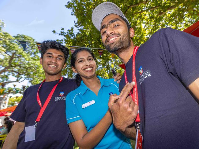 Adelaide Uni’s O-Week welcome fiesta. Picture: Ben Clark