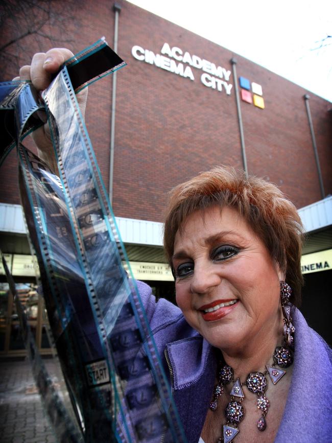 2007: Willsy at the Wallis Academy Cinema City in Hindmarsh Square ahead of its final movie screening before closing down.