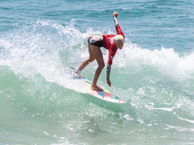 Currumbin Alley Boardriders member Jorday Halford, 12. Picture: Supplied by Surfing Queensland.